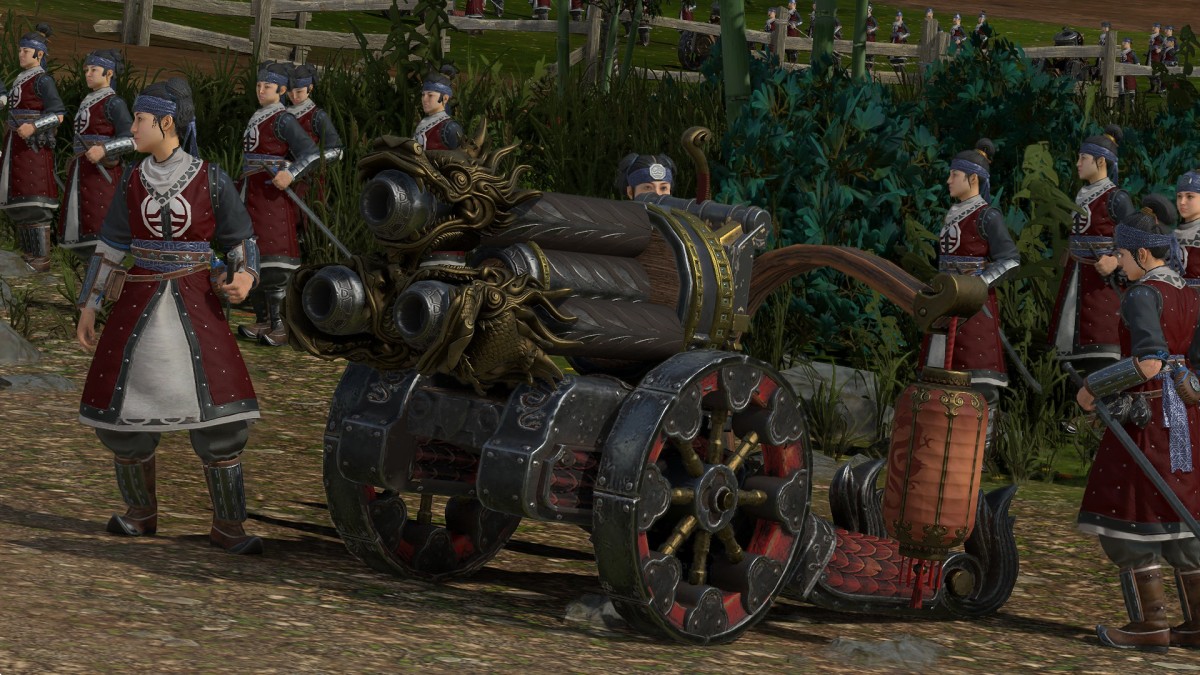 Total War Warhammer 3 Cathay Artillery Pack mod.